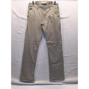 BKE Tyler Pants Mens 32x34 Khaki Straight Fit Comfort Stretch Chino